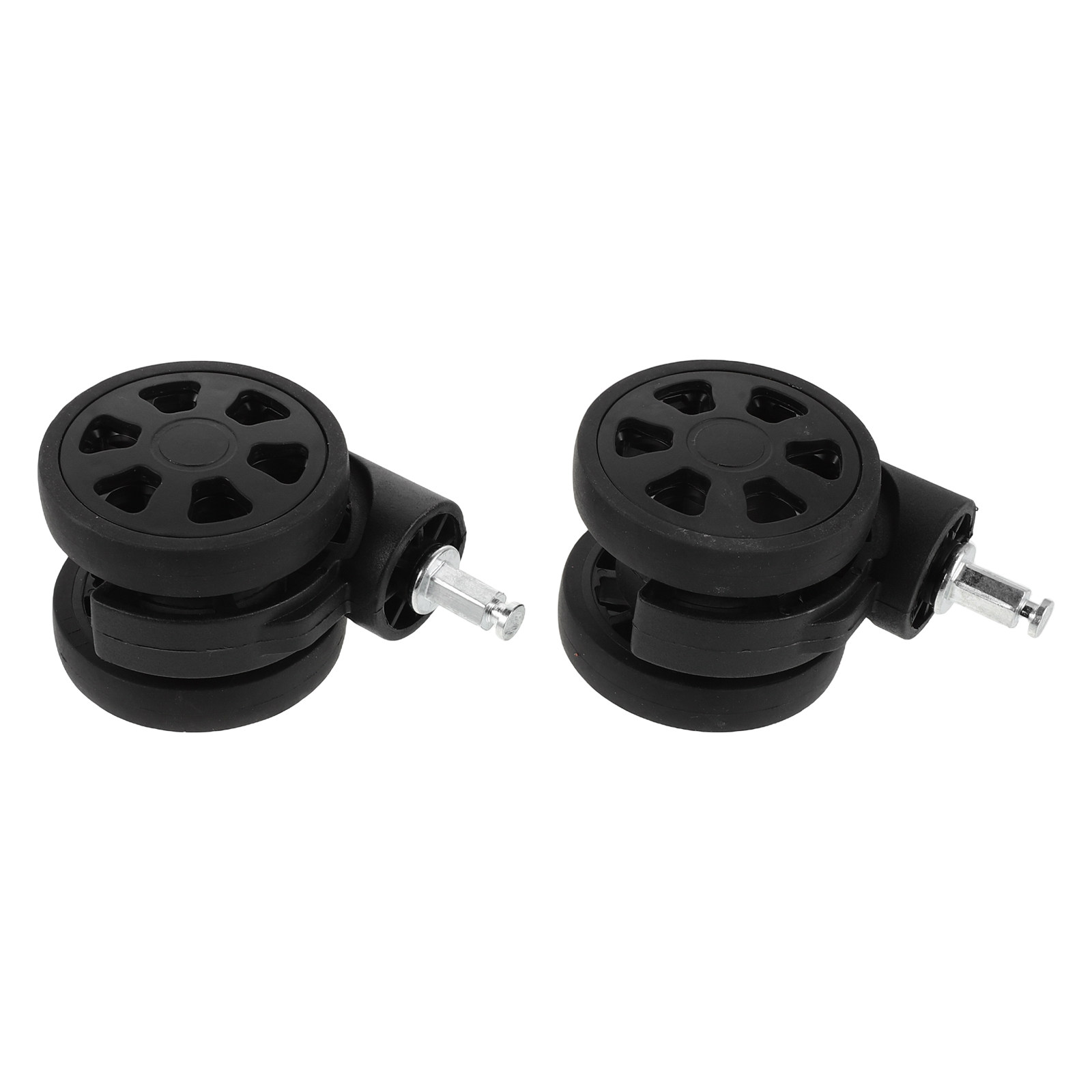 2 pezzi di ruote universali pe - Silent Replacement Luggage Wheels recensione e prezzo