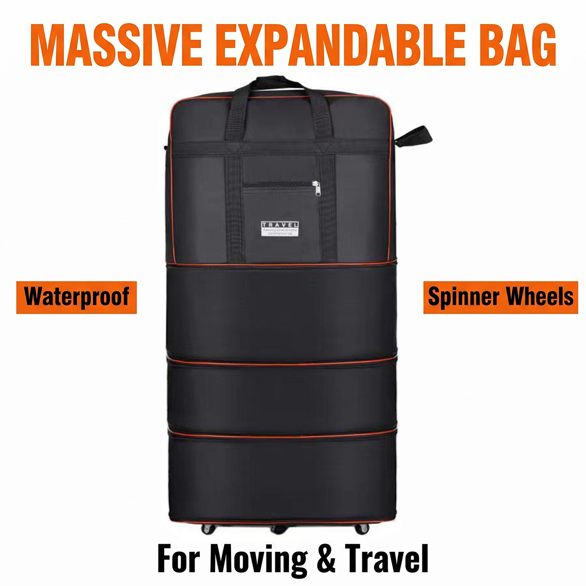 Borsa da Viaggio con Ruote Esp - Foldable Rolling Luggage Bag recensione e prezzo